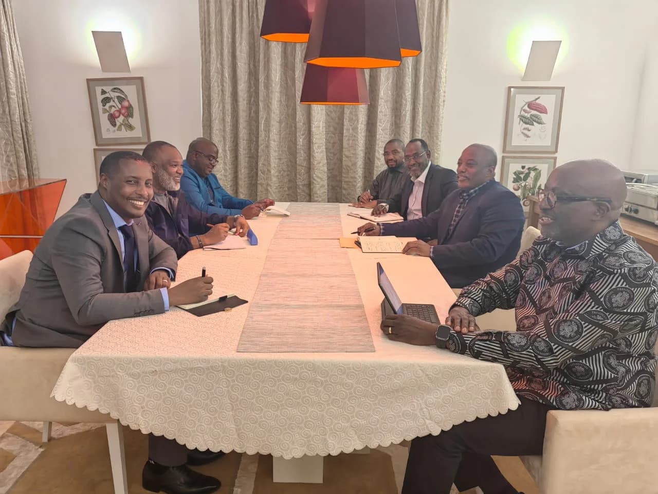 Former Congolese President Kabila meets leaders of AFC/M23