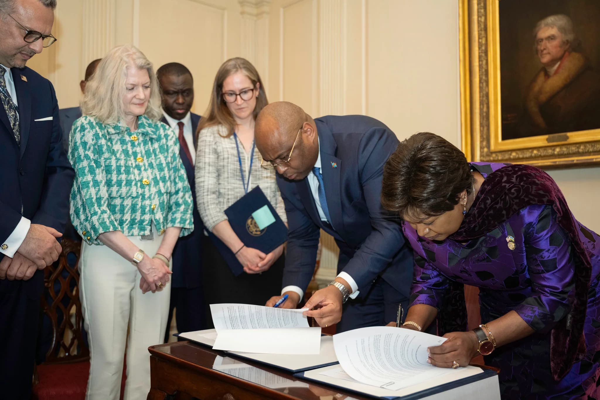 Rwanda, DRC initial text of peace agreement