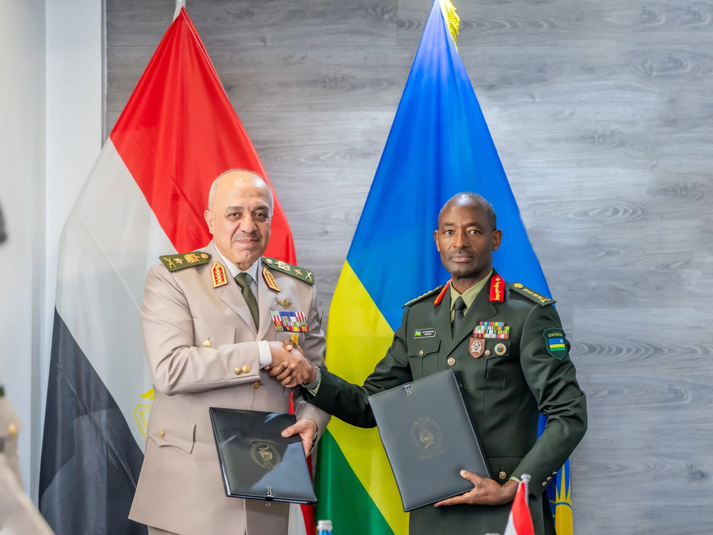Rwanda Defence Force, Egyptian Armed Forces sign cooperation agreements