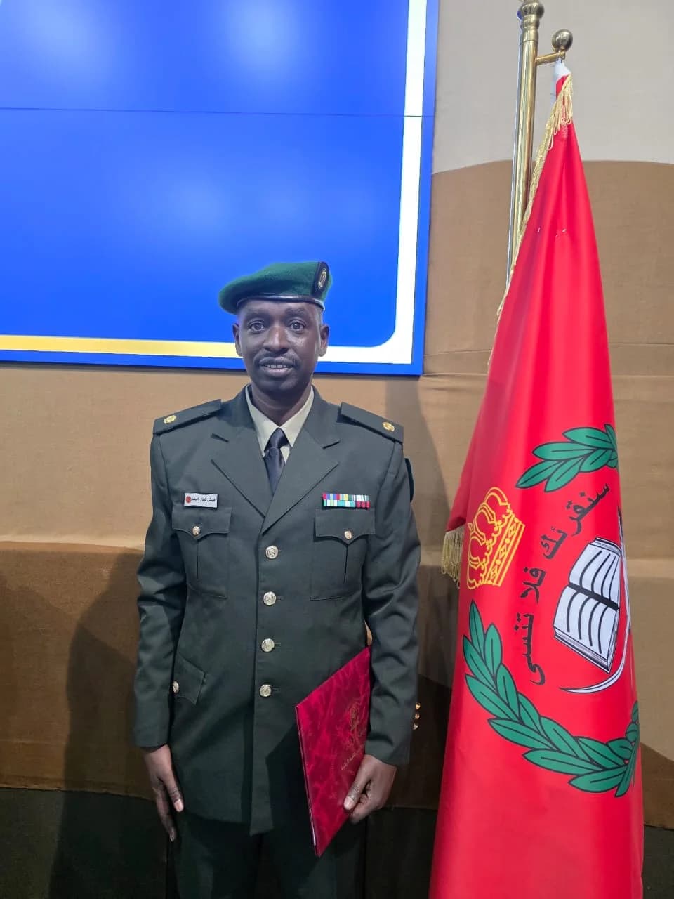 Rwandan officer graduates from Royal Jordanian Command and Staff College