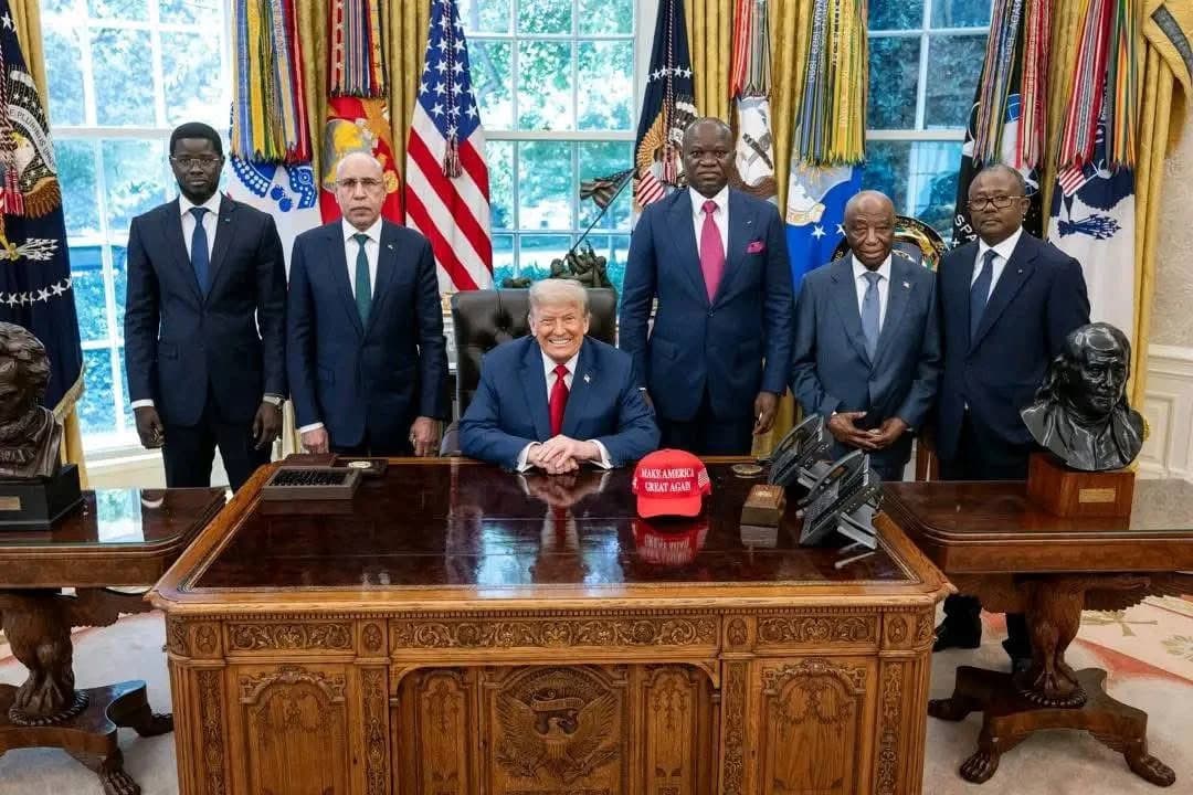 President Trump hosts African leaders in Washington for trade talks
