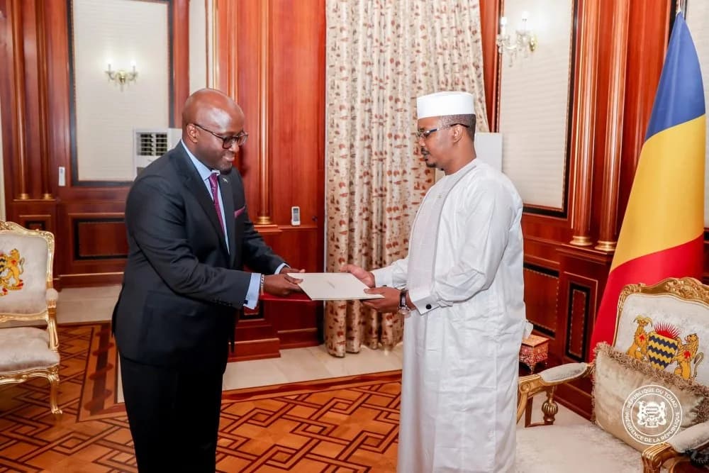 Chadian president receives message from President Kagame