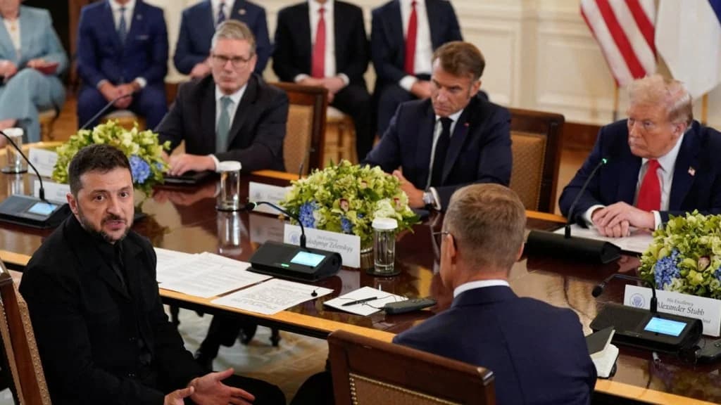 Yields of the Trump, Zelensky, and European leaders’ meeting