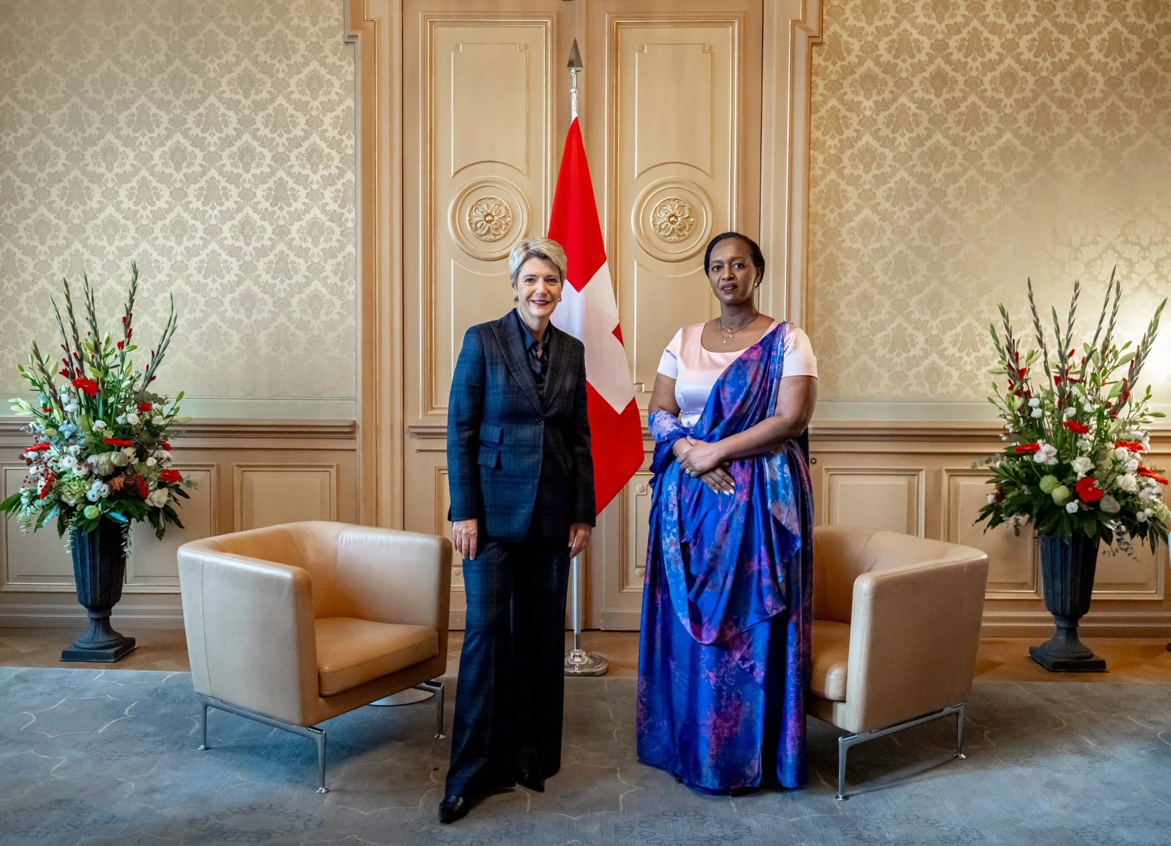 Ambassador Urujeni presents credentials to represent Rwanda in Switzerland