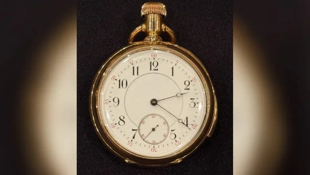Watch from Titanic sells for record £1.78 million at auction