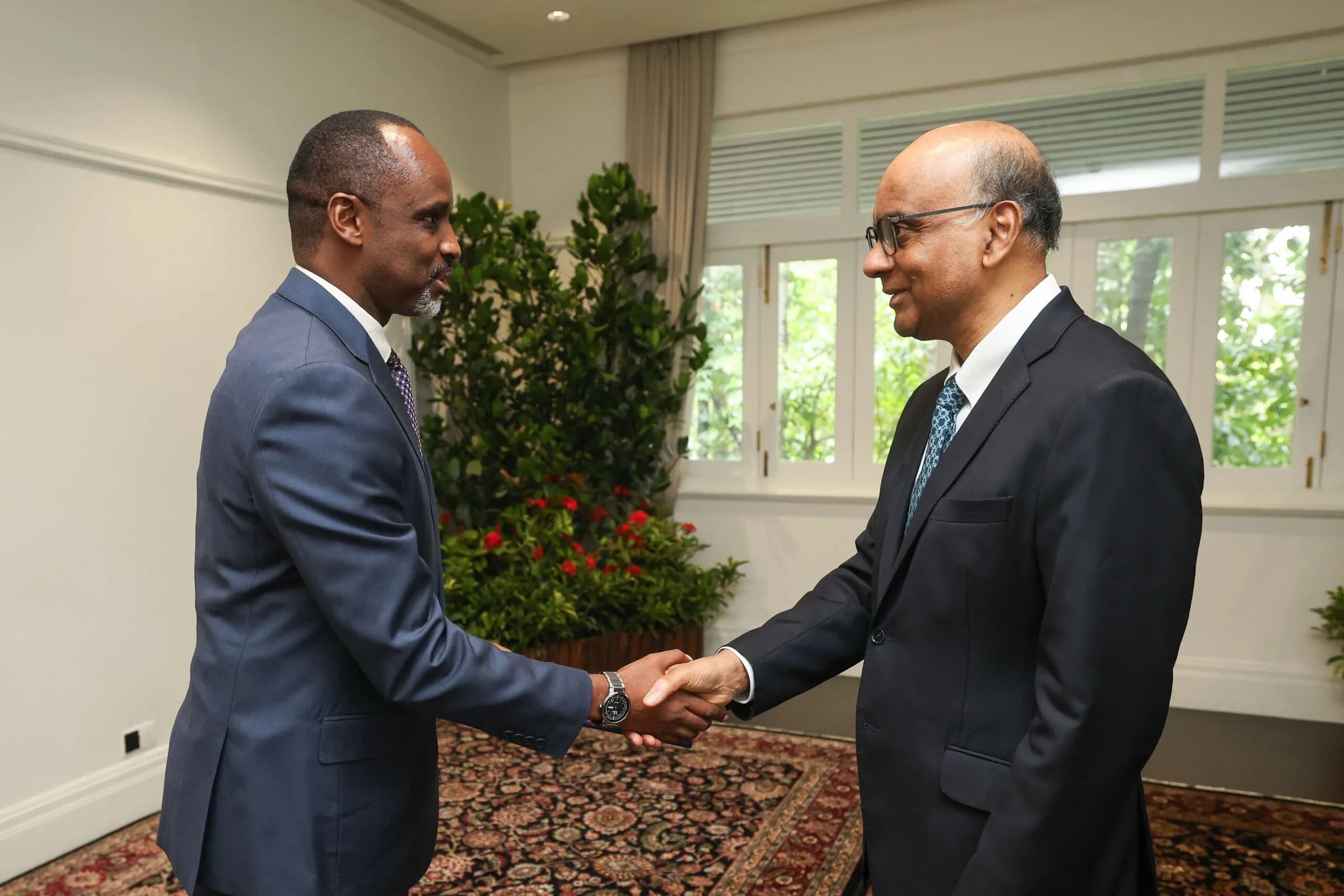 Ambassador Muhizi presents credentials as Rwanda’s High Commissioner to Singapore