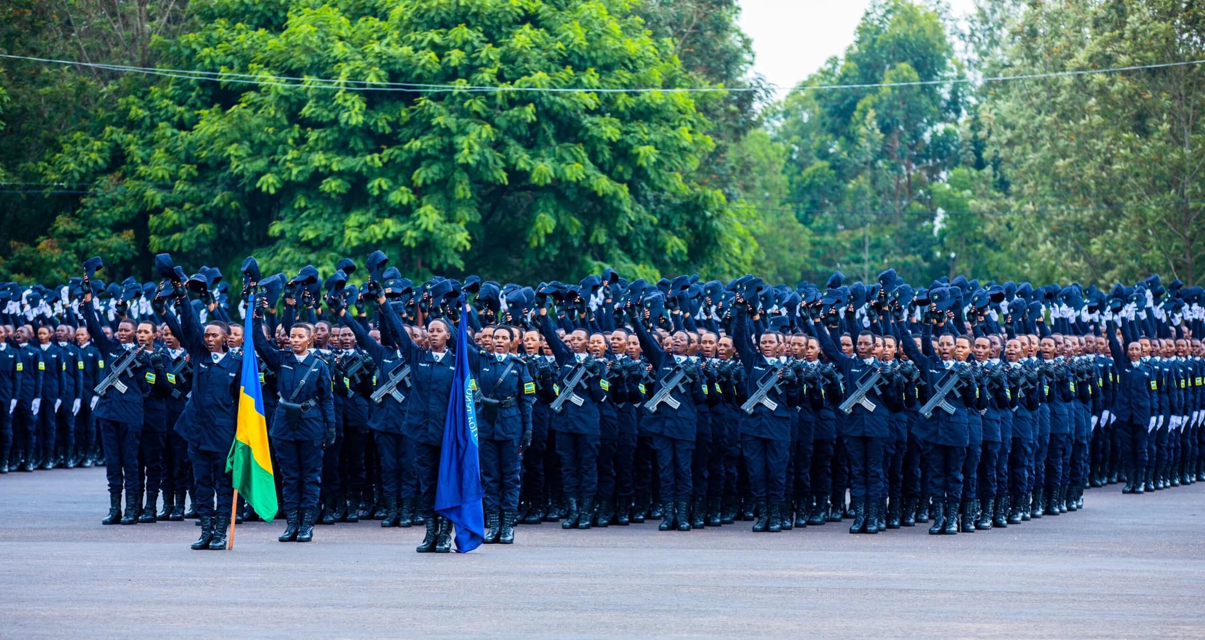 More than 1,900 enrolled in Rwanda National Police