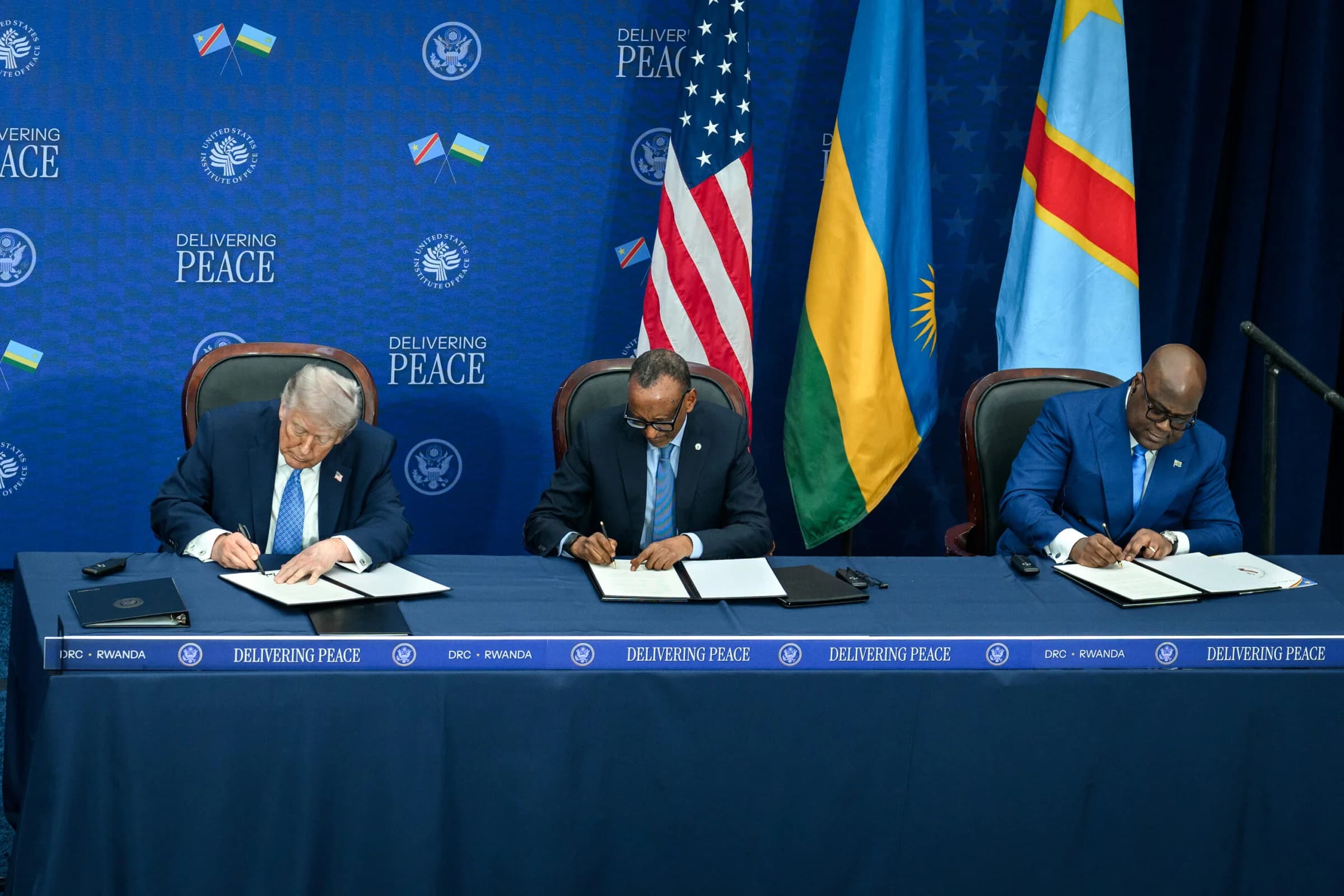 Rwanda, DRC sign Washington Accord