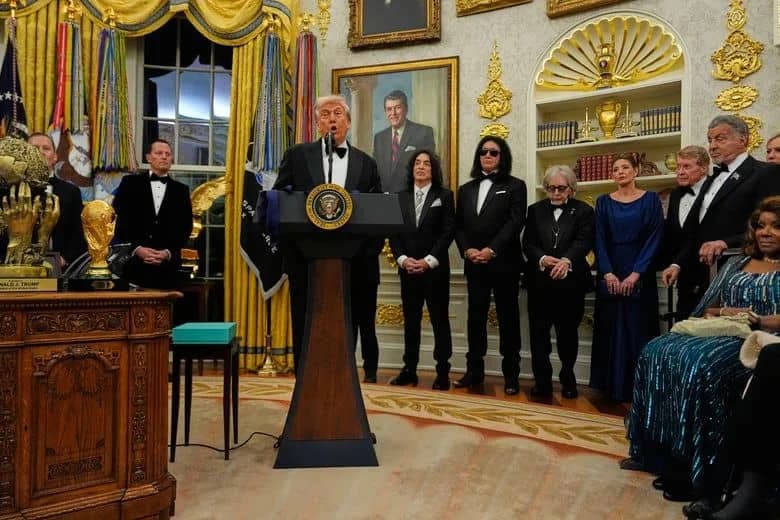 A Night of Legends: Trump Presents Medals to Stallone, Gaynor, KISS.