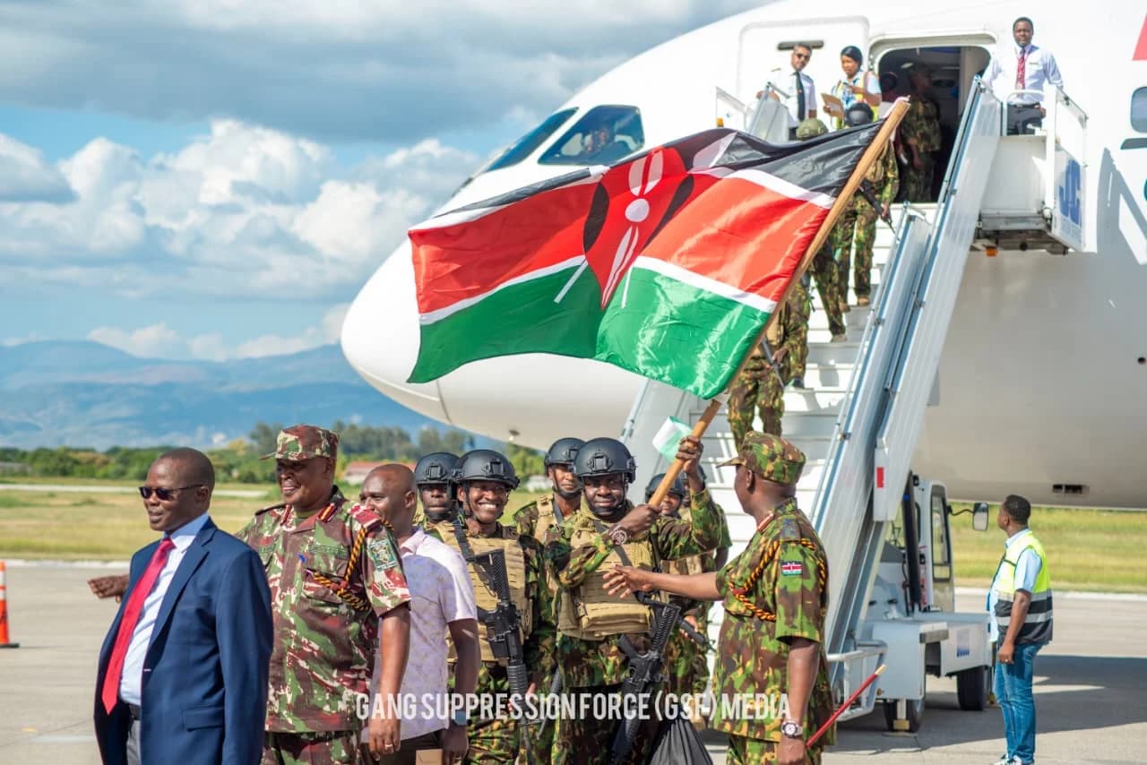 Kenya deploys additional officers to strengthen haiti security mission