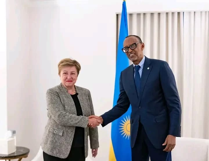 President Kagame, IMF Managing Director discuss productive partnership