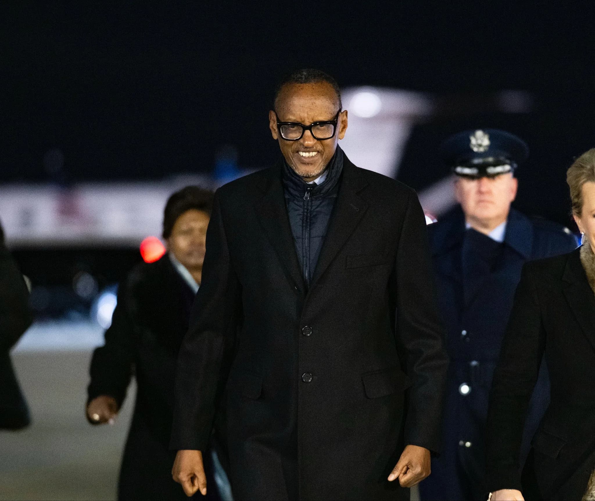 President Kagame arrives in the U.S. for Washington Accord