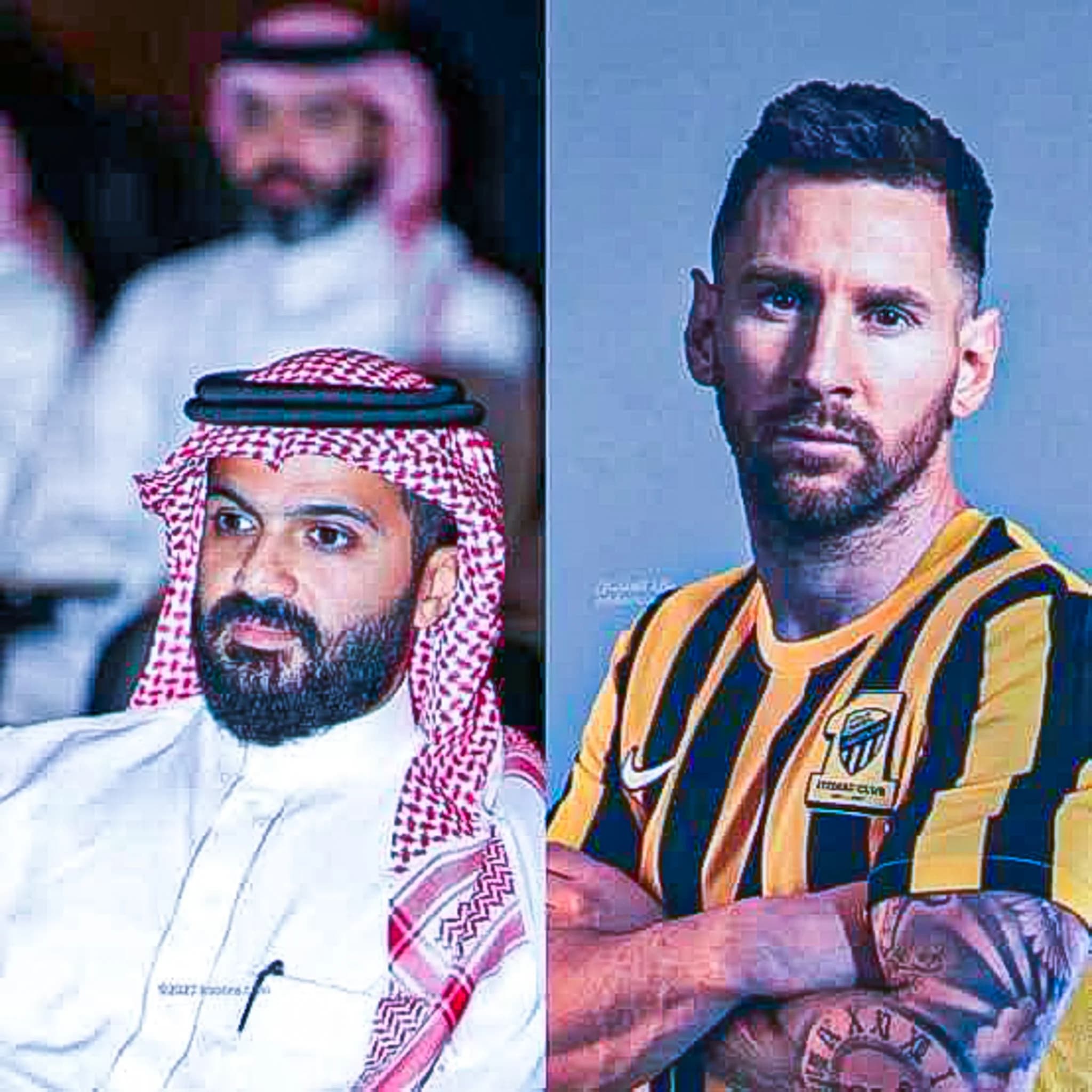 Al-Ittihad president declares Messi as his only target.