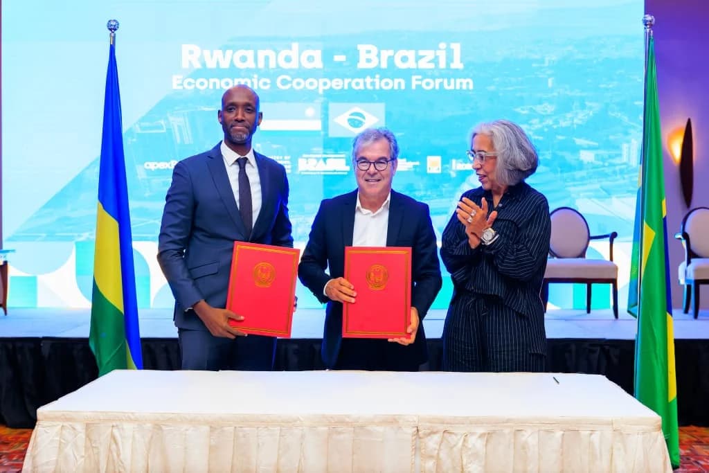 Rwanda and Brazil deepen economic ties with new cooperation agreements