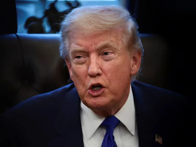 President Donald Trump fights to erase criminal conviction as president