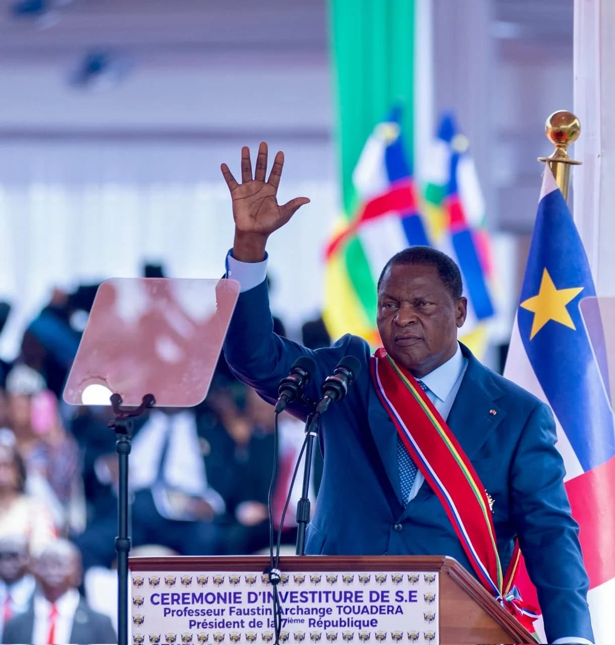 President Touadéra sworn in for third term as Central African Republic enters Seventh Republic