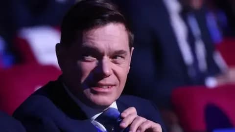 Getty Images A head and shoulders picture of Alexei Mordashov. He has dark brown hair and is wearing a navy suit, white shirt and blue tie. Photo: March 2026
