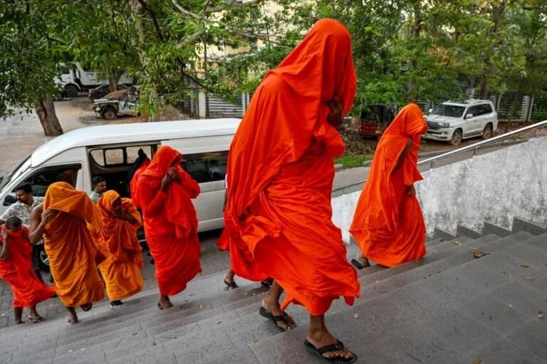 22 Monks Arrested in Sri Lanka's Biggest Airport Drug Bust