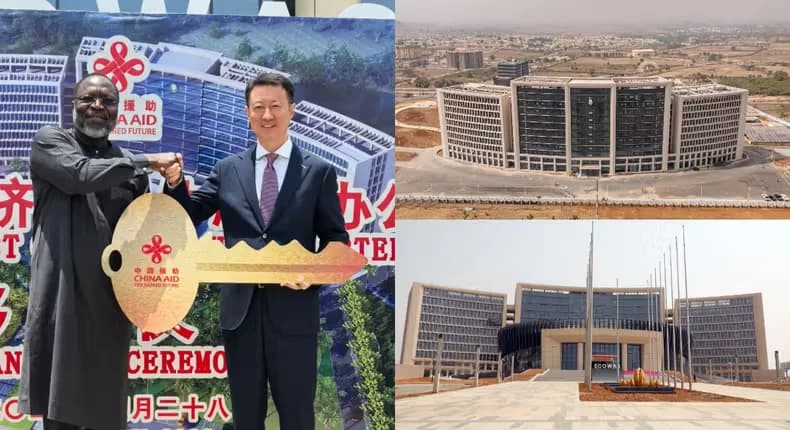 China Hands Over $56.5M ECOWAS Headquarters in Abuja, Expanding Influence in West Africa