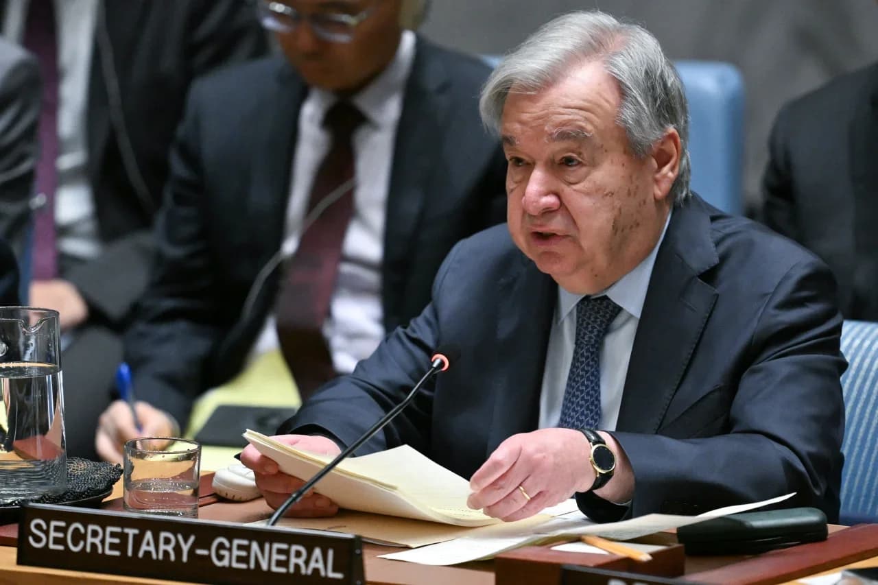 Ceasefire is “Lesser Fire,” Says UN Chief