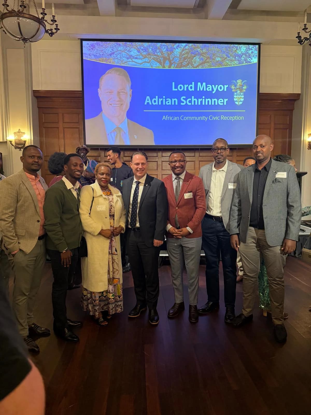 Brisbane Lord Mayor Hosts African Community Leaders for Networking Dinner