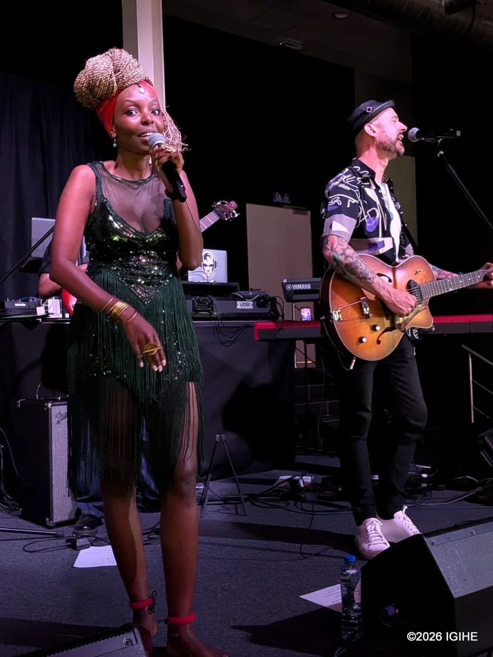 Cyusa and Teta Diana Delighted After Performing for Rwandans in Brussels During Liberation Day Celebration