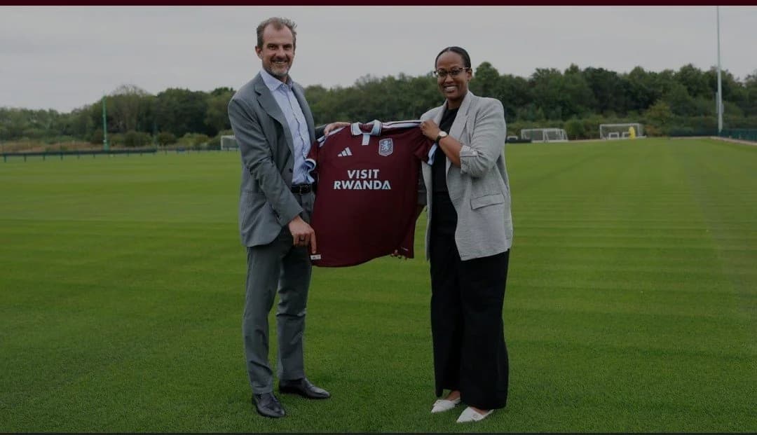 Aston Villa Agree Landmark Front-of-Shirt Sponsorship Deal with Visit Rwanda