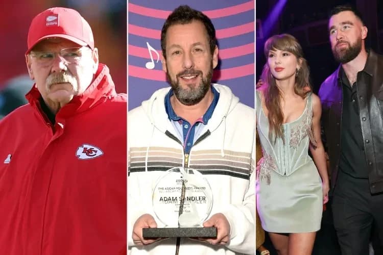 Andy Reid Shares Adam Sandler's Marriage Advice After Taylor Swift and Travis Kelce Wedding