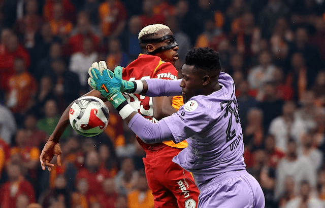 Cameroon goalkeeper André Onana and his family reportedly escaped injury after a car accident in Türkiye following Trabzonspor’s UEFA Conference League match against Hearts.