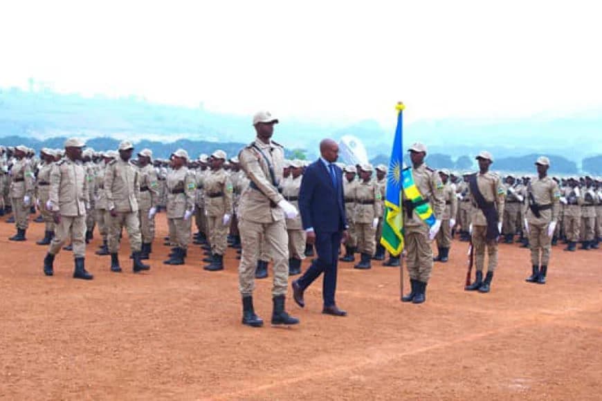 New 497 prison guards passed out in Rwanda Correctional Service