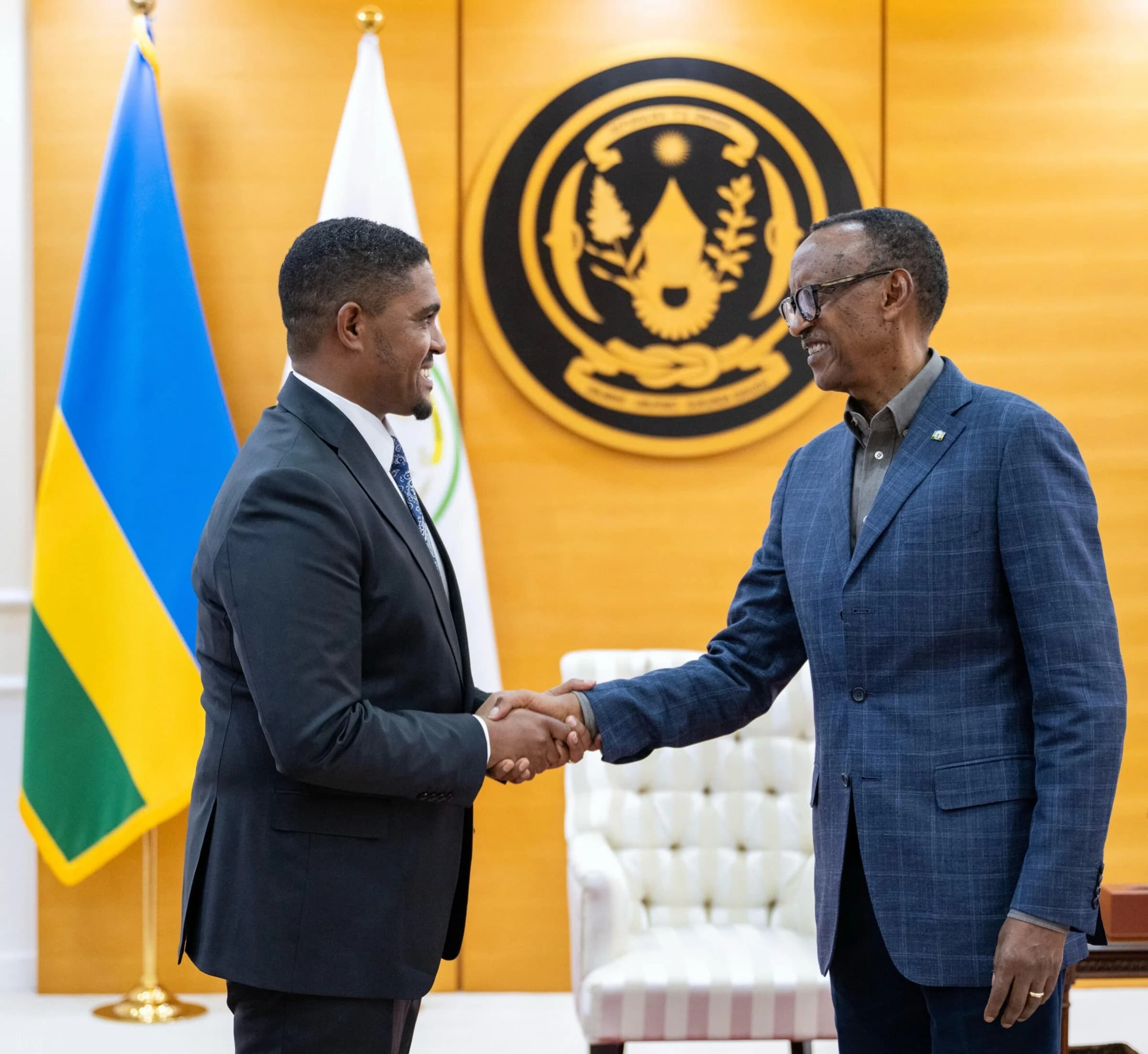 President Kagame Meets Shimelis Abdisa