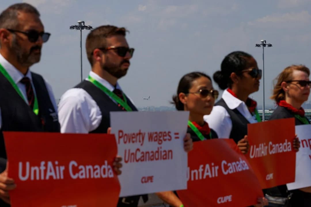 Over 100,000 passengers affected as Air Canada suspends flights