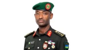Gen. Mubarakh MUGANGA. RDF's Chief of Defence Staff