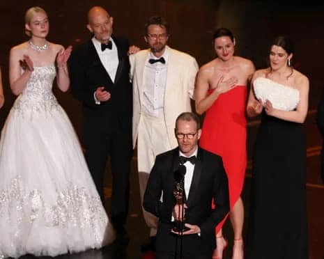 Sentimental Value becomes first Norwegian film to win best international feature Oscar | Oscars 2026 | The Guardian