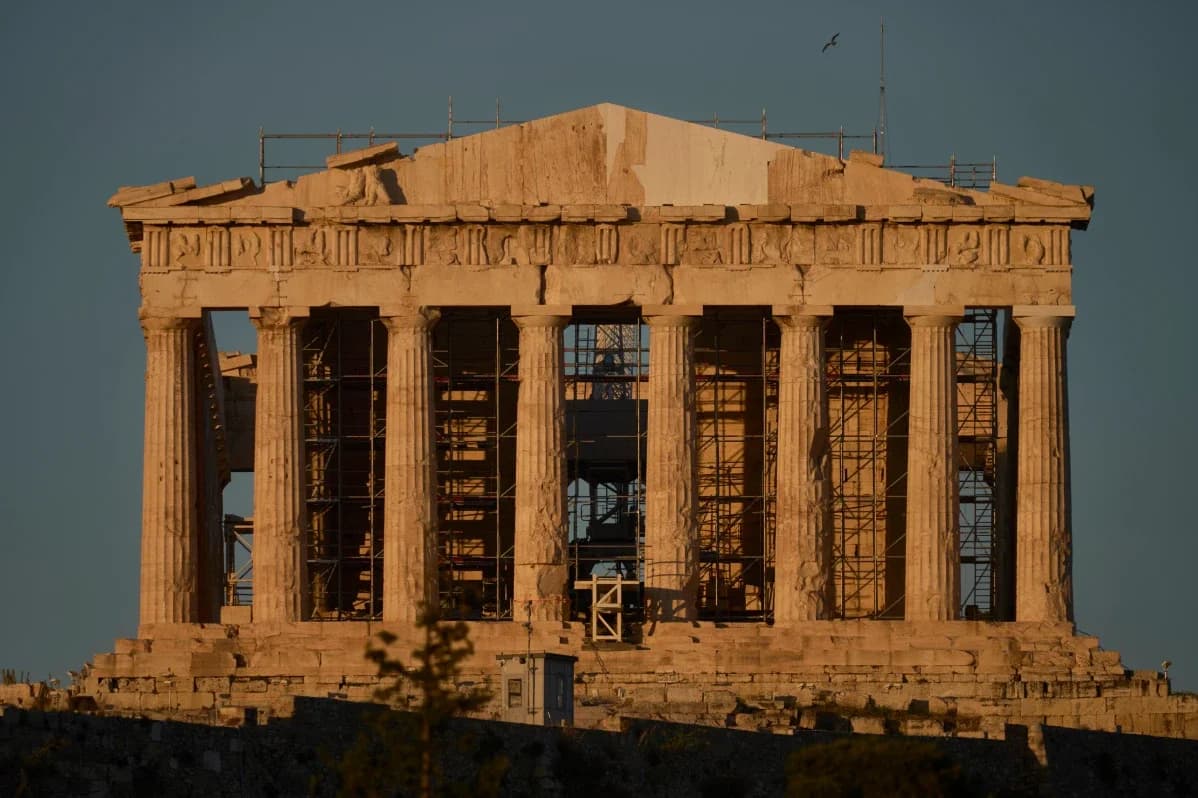 Parthenon Yongeye Kugaragaza Ubwiza Bwayo bwa Kera Nyuma y’Imyaka 220